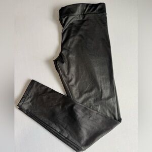 Mossimo Supply Co. Women’s Black Faux Leather Leggings